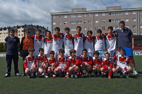 Equipo que consiguió el ascenso a 1ª Infantil