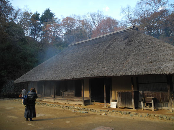 母校専修大学近くの日本民家園を訪れた。