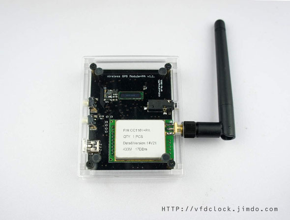 433M wireless GPS time station