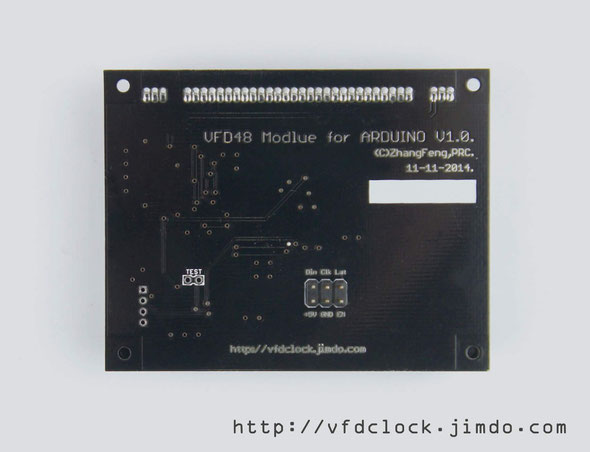 VFD48 Round VFD Module For ARDUINO/51/AVR/STM8S/STM32 etc.