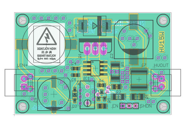 MAX1771 based Nixie Power Supply