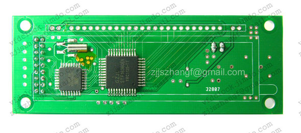 实际制作焊接完成的PCB