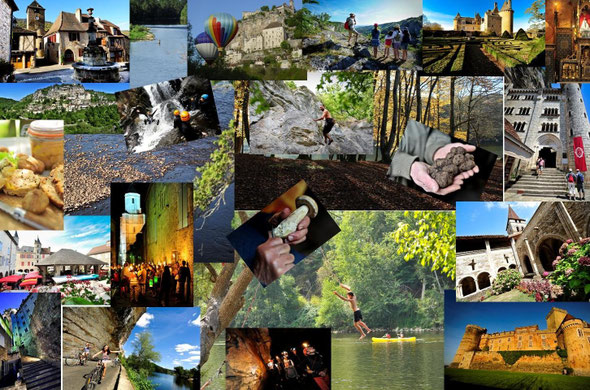 Gîte Le Vieux Frêne : jumble about Lot and Dordogne