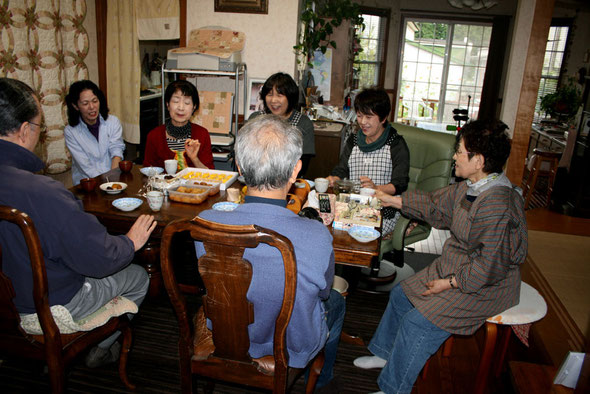 芋煮会準備の皆さん