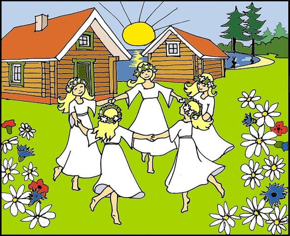 Grüsse vom Finnischen Mittsommerfest