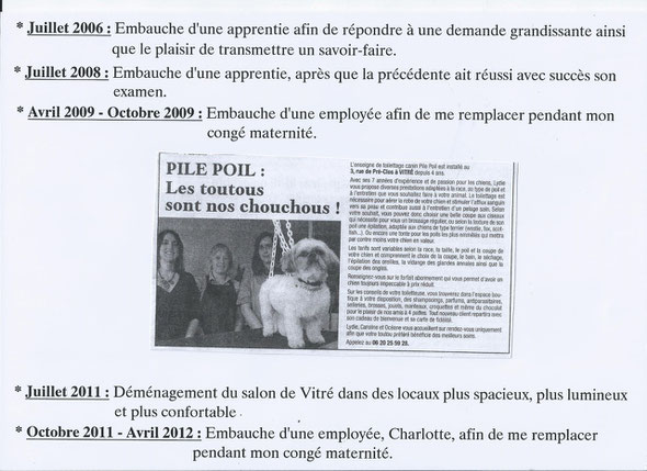 historique pile poil Vitré