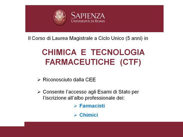 Differenza Tra Farmacia E Chimica E Tecnologie Farmaceutiche Chimica e Tecnologie Farmaceutiche - Benvenuti su orientamentonomentano!