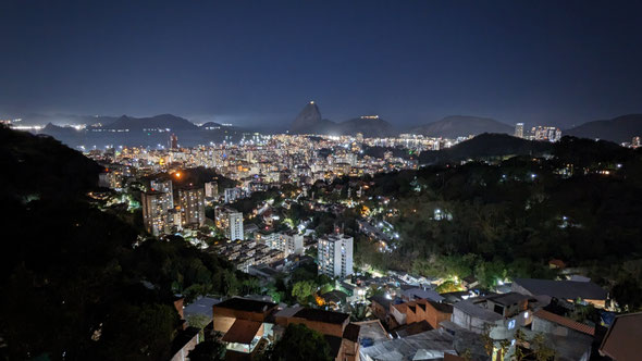 Vue depuis la Casa 48 à Santa Teresa