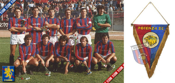 Scudetto Potenza Sc anni '80 Museo del Potenza Calcio