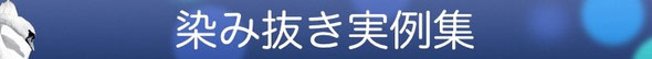 染み抜き実例集