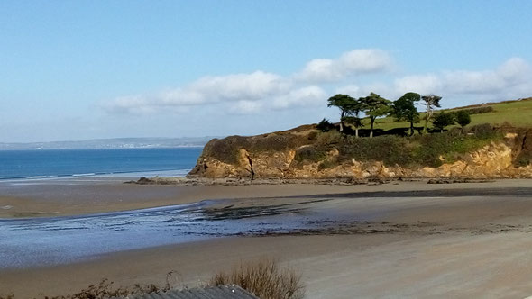 La baie de Douarnenez est toute proche