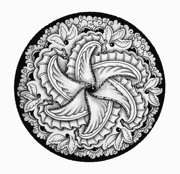 Zendala by Zenjoy Zentangle