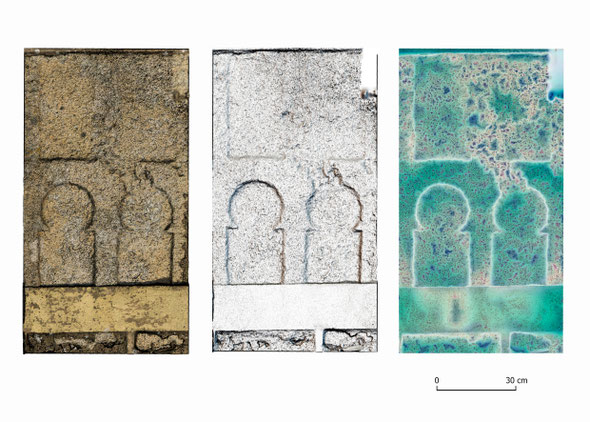 Epitafio doble. Fuente: GONZÁLEZ DE LA FUENTE, F.J. et al (2025): El corpus epigráfico de Rabanales (Zamora). Revisión a propósito del descubrimiento de nuevas evidencias