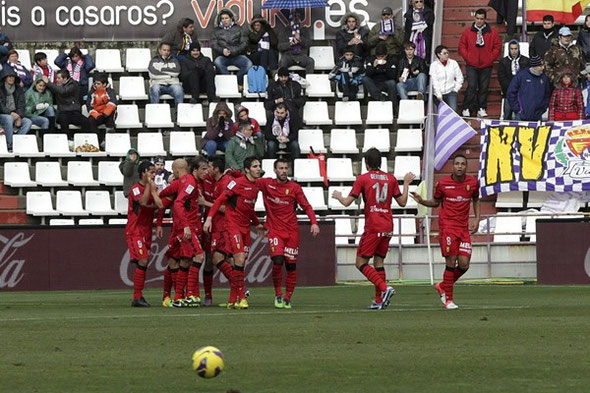 Víctor Casadesús volvió a marcar con el Mallorca, pero su tanto no sirvió de nada.