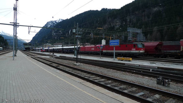 Abfahrt nach Innsbruck ....