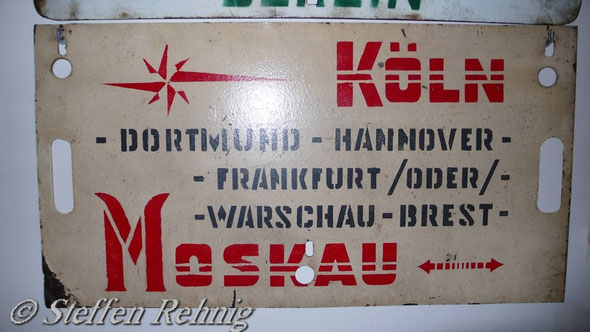 SŽD / СЖД - Schlafwagen Moskau-Köln-Moskau