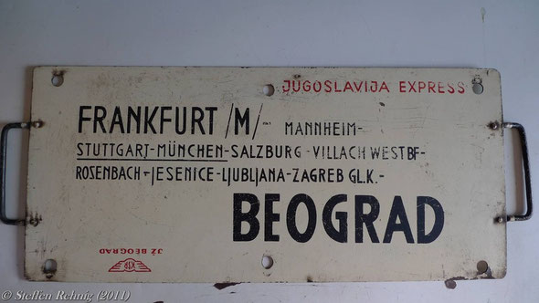 JŽ - D 294/295 "Jugoslavia Express"
