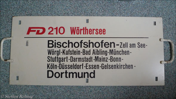 DB - Fernschnellzug FD 211/210 "WÖRTHERSEE" 