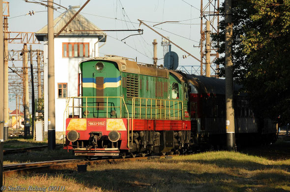 ЧМЭ 33-5152 (Normalspur) in Chop (30. September 2011)