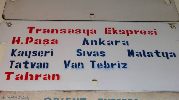 TCDD - Schlafwagen "TRANS ASIA EXPRESS" Istanbul - Van - Teheran, neue Version (2007)