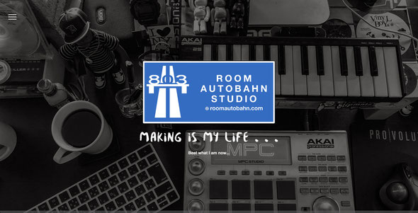 Room Autobahn Studio,Matsuyama,Website,Beatmaker