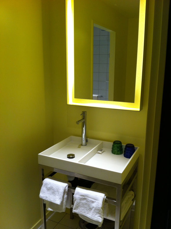 mama shelter bordeaux hôtel chambre salle de bain