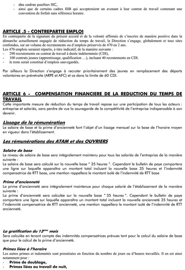 Contrat Cadre Sans Rtt