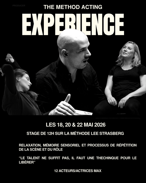Formation acteur Paris méthode Strasberg The Actors Studio method acting