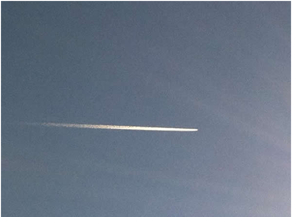 Saharastaub Lässt Den Himmel Milchig Trüb Erscheinen Von Wegen