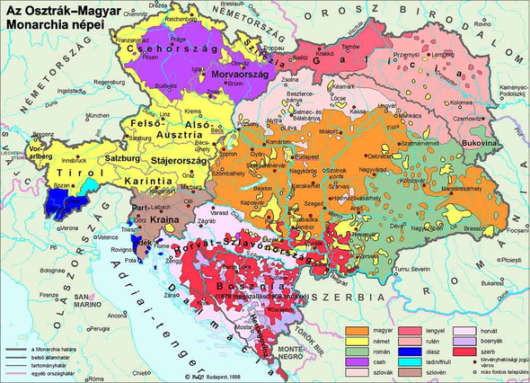 Minorités de l'empire Autro-Hongrois