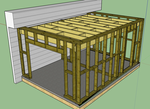 Un Garage En Ossature Bois Mob