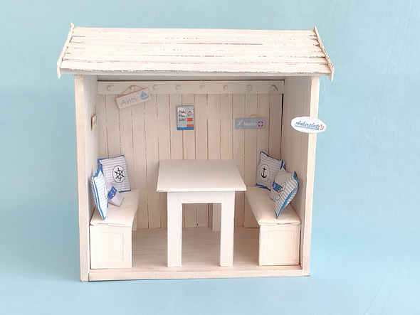 Miniaturhaus für Anfänger 1:12