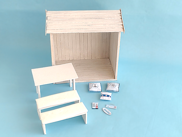 Miniaturhaus für Anfänger 1:12
