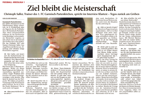 Garmischer Tagblatt vom 21.12.2016