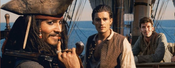 Jack Sparrow, Will Turner и Jack Rackham. Из трёх знаменитых пирата два Джека.