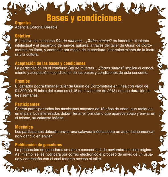 Bases y condiciones