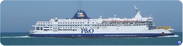 Pride of Calais longeant les plages du Nord. (© lebateaublog 2012)