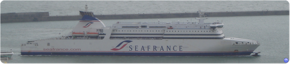 Seafrance Molière à Douvres (© lebateaublog 2011)