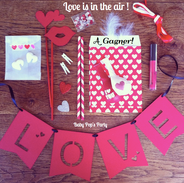 cadeau jeux concours love is in the air saint valentin day