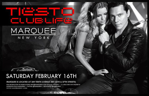 Marquee New York | Tiesto