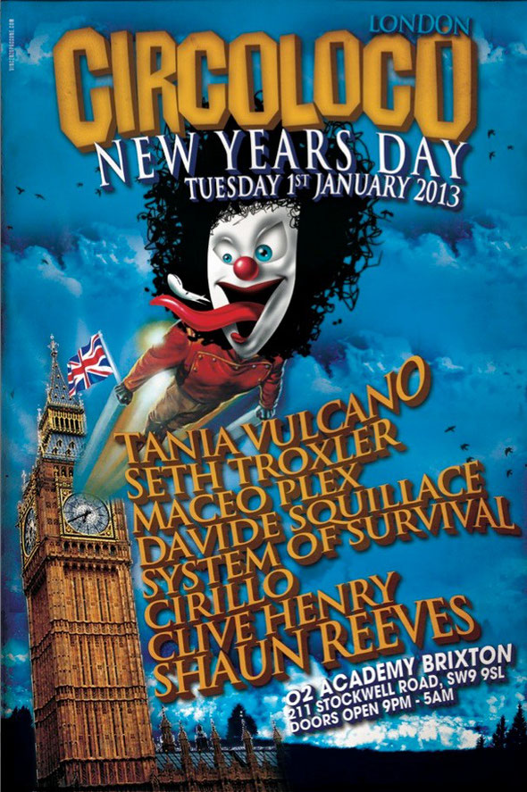 Circo Loco New Year's Day