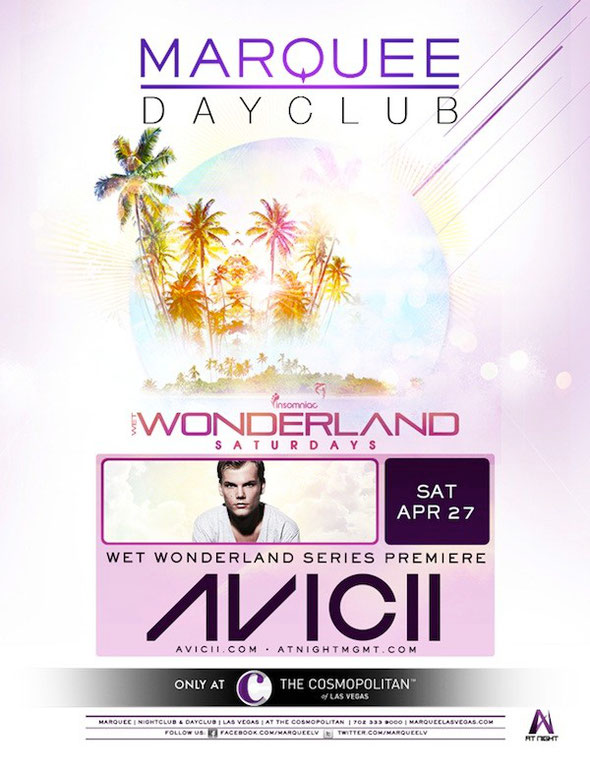 Marquee Dayclub | Wet Wonderland | Avicii