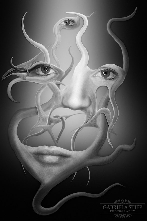 Self portrait, Selbstportrait, Challenge 2016