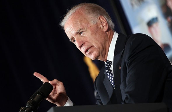 Win McNamee/Getty Images - Vice President Joe Biden speaks at the 18th annual Tragedy Assistance Program for Survivors (TAPS) Seminar May 25 in Arlington, Va.
