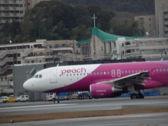 平成28年3月9日の福岡市の福岡空港のジェット機