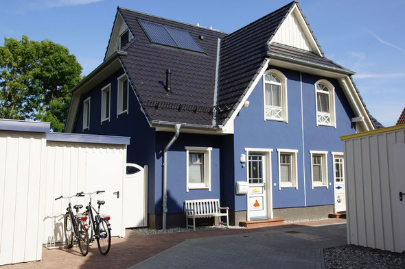 Ferienhaus von vorne