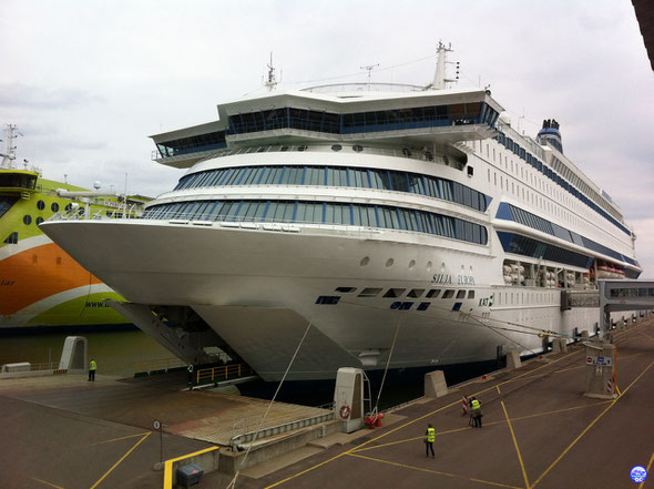 Silja Europa à Tallinn (© lebateaublog DC)