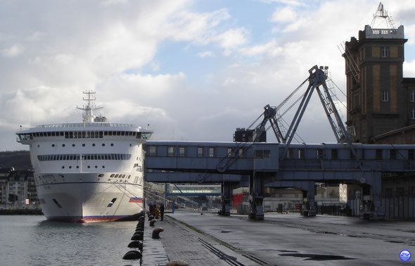 Pont Aven à Cherbourg (© lebateaublog 2012)