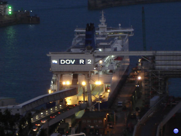 Dover Seaways à Douvres (© lebateaublog 2012)