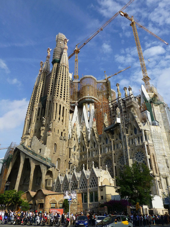 Sagrada Familia Barcelona With Baby
